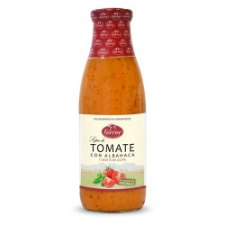 SOPA DE TOMATE AL BASÍLICO BOTELLA 720ML